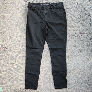 Jenifer Lopez High Rise Skinny Jeans Black 34